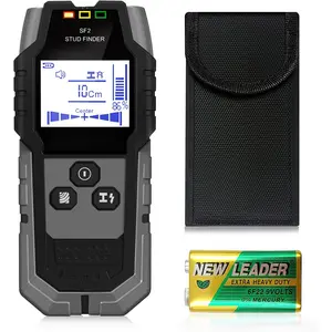 Stud Finder Wall Scanner Detector with Pro  Sensor,Audio  and HD LCD Display,5 in 1 Upgrade  Exact Mode Stud Finder Tool for The Center Edge of Metal,Studs,AC Wire,Pipe