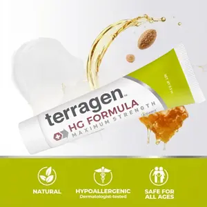 Terragen HG Formula MAX Genital Sores Cream by terrasil, Fast Soothing Natural Treatment for Effective Outbreak Support for Men and Women (14g)
