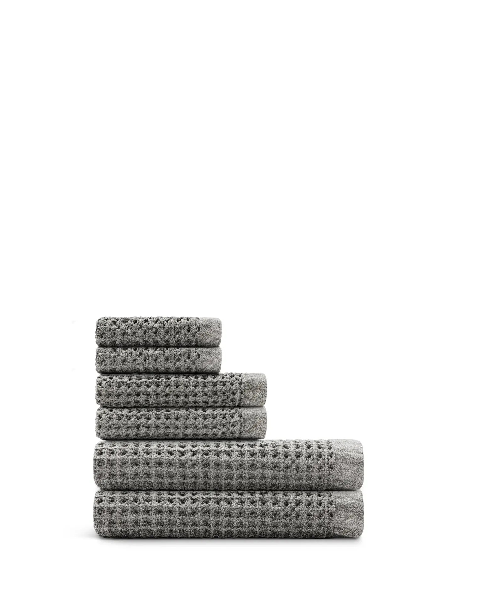 Supima® Waffle 6pc Bath Towel Bundle