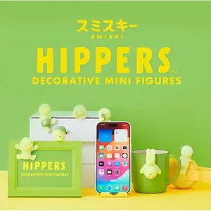 MOMANGO | Smiski Mini Figures – Hippers Series | Cute Kawaii Glow In The Dark Figure | Blind Box Collectible | Phone & Laptop Decoration | Desk & Shelf Decor | Perfect Gift For Figure Collectors