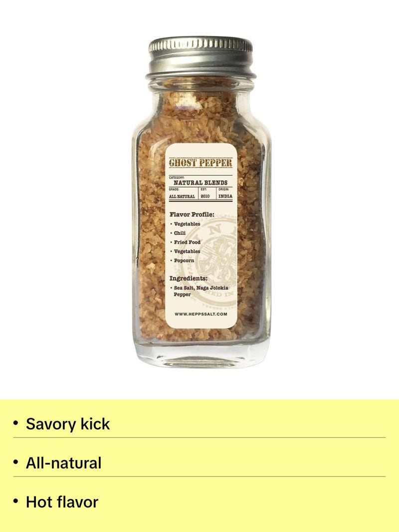 Ghost Pepper Sea Salt Flavor Natural