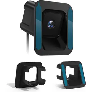 Window Mount for Wyze Cam V4/V3/V3 Pro, 20? Tilt(Up/Down/Left/Right), No Screws, Self-Adhesive, Wyze Window Mount Easy Installation for Indoor/Outdoor Glass , Wyze Camera Window Mount, Black