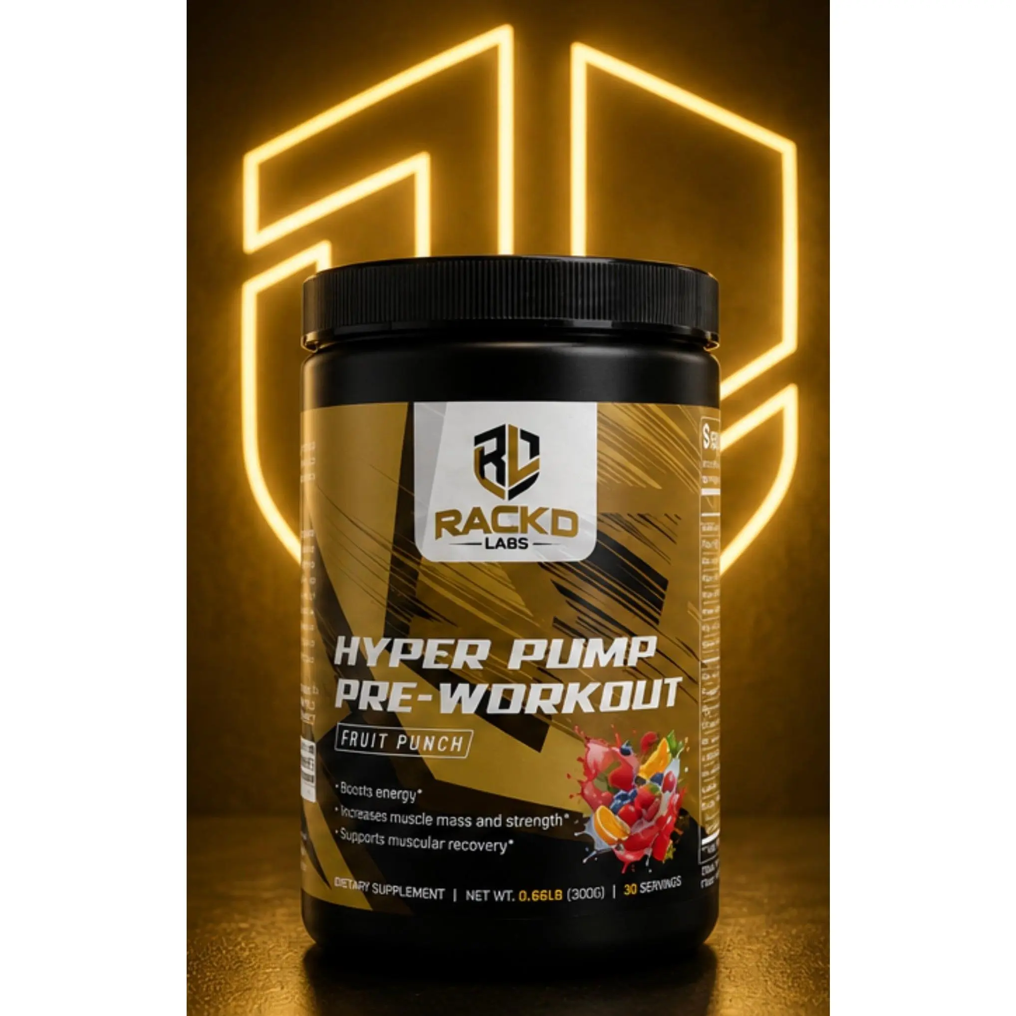 Hyper Pump Pre-Workout (Fruit Punch)