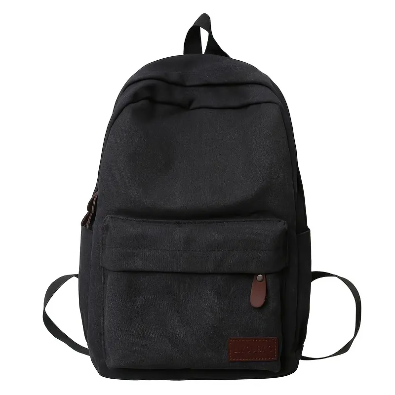 Durable Canvas Backpack for Outdoor Adventures, Unisex Laptop Bag for Work, School, and Travel, Functional Shoulder Bag for Students and Daily Use
