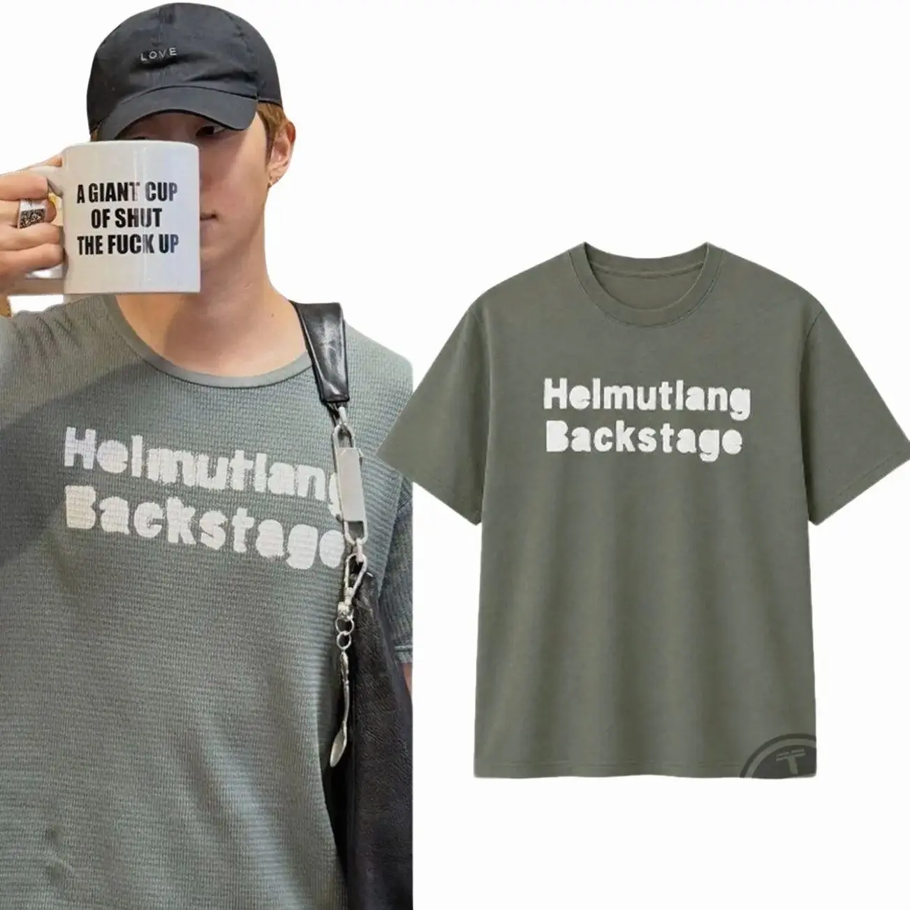Namjoon Helmut Lang Backstage Shirt, Unisex Men & Women, Trendy Streatwear Gift, Cotton