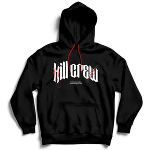 Kill Crew Its Only Pain Hoodie Cotton Fabric Polyester Sweatshirts Tops Pullover Soft Fitted
