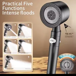 CrystalRain Advanced Pressure Control Home Shower Head