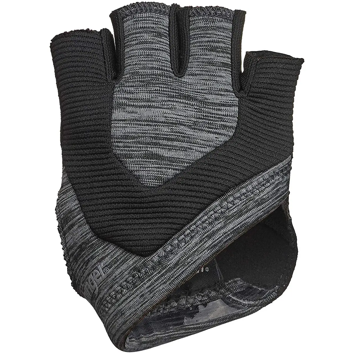 Harbinger Women's Minimalist Gym Gloves - Heather Synthetic Palm Guards with Vented Palm and Silicone Grip for Weightlifting & CrossFit, Leather, Cross Fit, Breathable, Snug-Fit