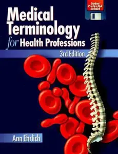 USED-Medical Terminology for Health Professions by Ann Ehrlich (Plastic Comb)