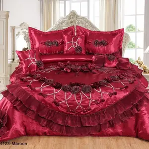 6 pc Set Wedding Comforter - Includes 6 Pieces for Comfortable Home Decor all-season bedding