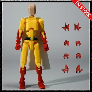 3d Printed One Punch Man T13 Dummy 13 Multi-Jointed Movable Shapeshift Action Figures Custom Gifts Toys