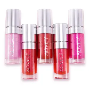 Aliver Customizes Lips Radiant Lip Oil, PlumpingLip Gloss, Moisturizing Lip Oil Gloss,  Lip Plumper Gloss Make Lips Fuller and Moisturizing