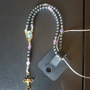Adjustable Crystal Beaded Rosary Small/kid Size