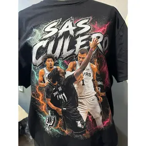 SAS WEMBY T-shirt - Spurs Inspired "The Alien" Shirt – Wemby Basketball Fan