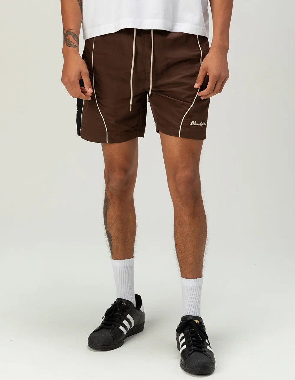 LIRA Mens Nylon Pieced Shorts