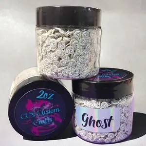 Ghost Polymer Clay Slices - 2oz Jar - Toys & Hobbies
