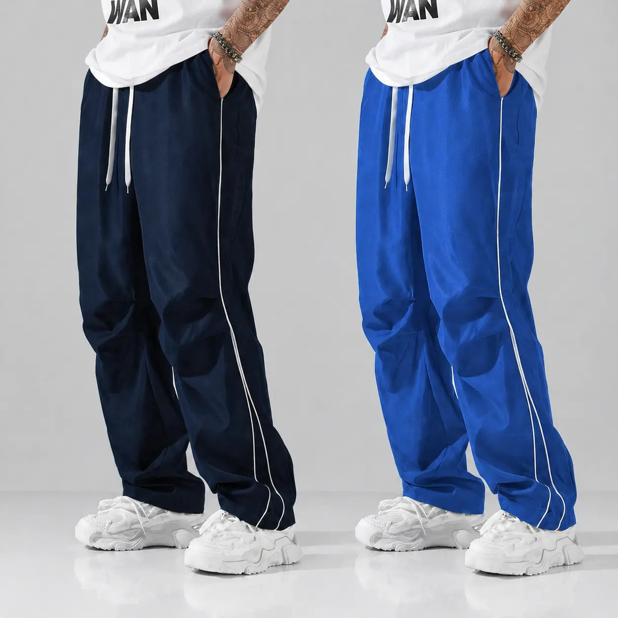 Dark Blue + Blue