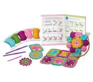 4M Easy-To-Do Crochet Kit - DIY Yarn Crafts, 3Project