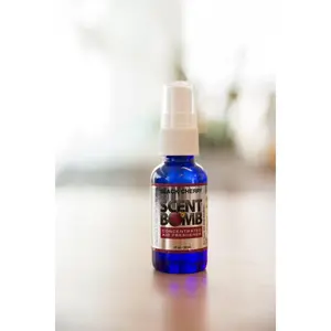 Scent Bomb Air Freshener Spray, 100% Oil Based Concentrated Air Freshener, Air Freshener Spray for Car, Room, Bathroom and Odor Eliminator (Black Cherry, 3 Packs)