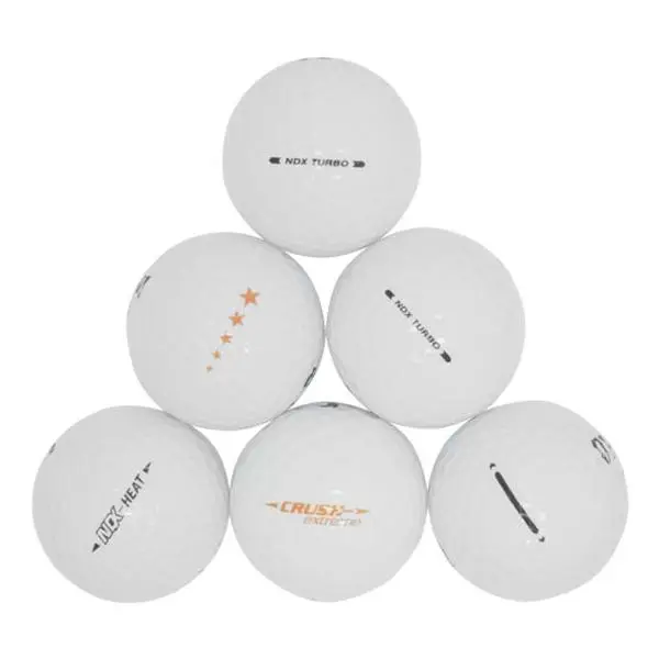 Nike Assorted Variety Golf Ball Set - 1 Dozen Mint Condition, Broad Assortment Golf Gear, Strong Value Pack for Practice & Everyday Rounds