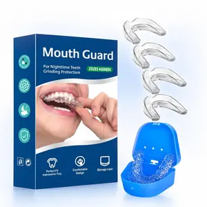 Night Guard for Teeth Grinding, Soft Comfortable Mouth Guard for Sleeping, Reusable Dental Guard for Adults, Cushioned Bite Protection for Nighttime Use