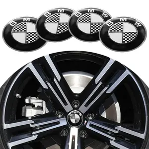 4pcs 3D 56mm 60mm 65mm Car Emblem Wheel hub Center Cap Badge covers sticker Decals Styling accessories For BMW M Performance E36 E39 E46 E30 E34 E53 E90 E60 E70 E92 E93 E83 E84 E87 G01 G11 G12 G20 G30 X1 X2 X3 X4 X5 X6 X7 F30 F20 F10 F15 F16 M3 M4 M5