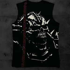 GRAVEDIGGER TANKTOP- MENS VINTAGE SLEEVELESS STREETWEAR ATHLETIC WORKOUT GYM VESTS