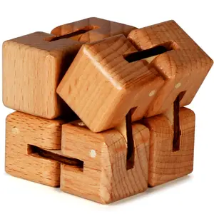 BUNMO Wooden Large Infinity Cube
