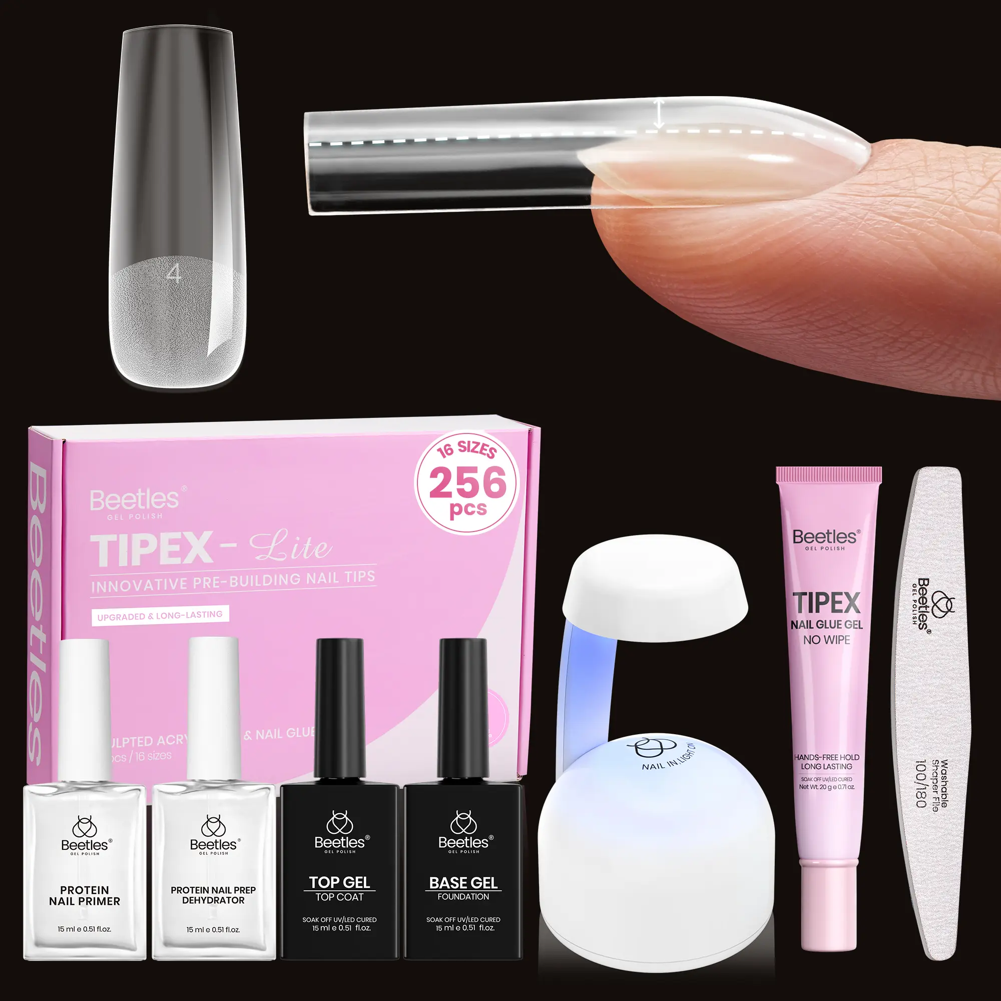 256PCS Long Square All in One Kit