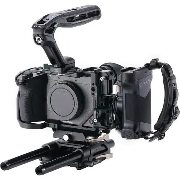 Tilta Full Camera Cage Pro Kit for Sony FX2 - Digital Camera Gimbal, Grip, Cable, and Protection Accessories