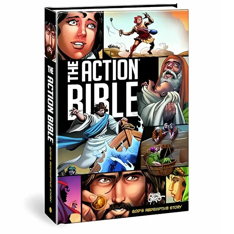The Action Bible – Discover God’s Story of Redemption with Dynamic Illustrations by Sergio Cariello