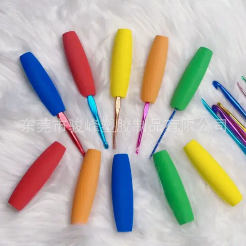 20PCS Multi-Color Crochet Hook Grips Ergonomic Comfort Handle for 2mm-10mm Crochet Hooks
