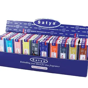 Satya - Nag Champa Assorted Pocket Incense Sticks Display