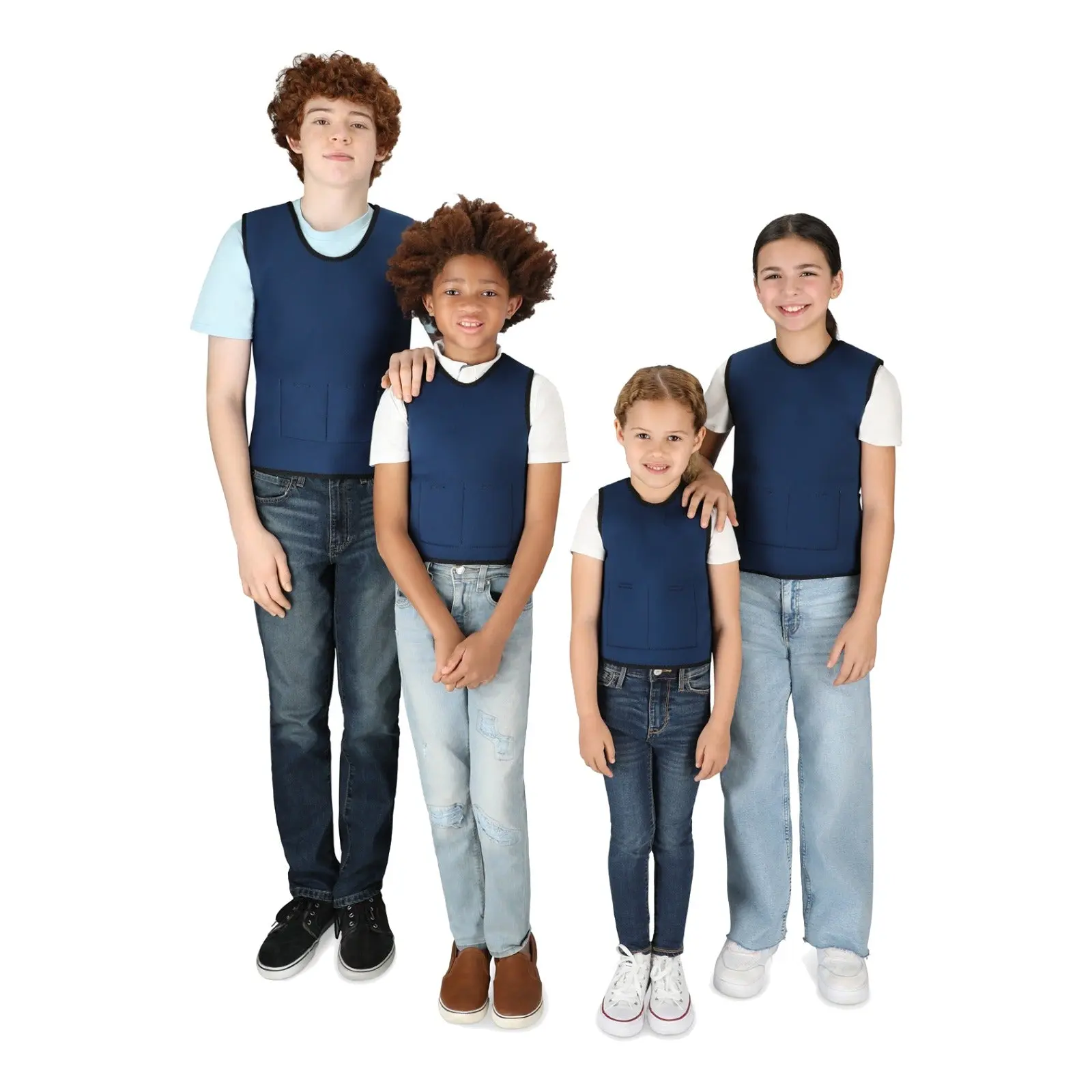 Special Supplies WEIGHTED - Sensory Compression Vest for Kids with Processing Disorders ADHD and Autism Calming and Supportive with Adjustable Weight Fit
