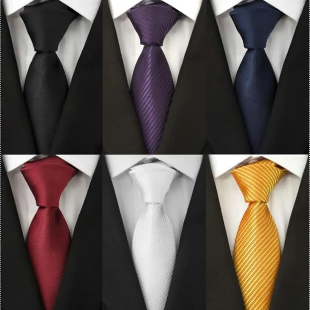 Pack Of 6 Men'S Zipper Ties, Pre-Tied Neckties for Professional, Wedding, Job Interviews, And Formal Occasions in Stylish, Perfect Gift for Grooms And Graduates