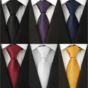 Pack Of 6 Men'S Zipper Ties, Pre-Tied Neckties for Professional, Wedding, Job Interviews, And Formal Occasions in Stylish, Perfect Gift for Grooms And Graduates