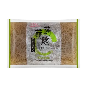 SPRING FARM Konjac Noodles Shirataki Noodles - 190g Low Calorie, High Fiber, Keto Friendly, Gluten-Free, Vegan - Perfect for Hot Pot, Salads, Stir-fries