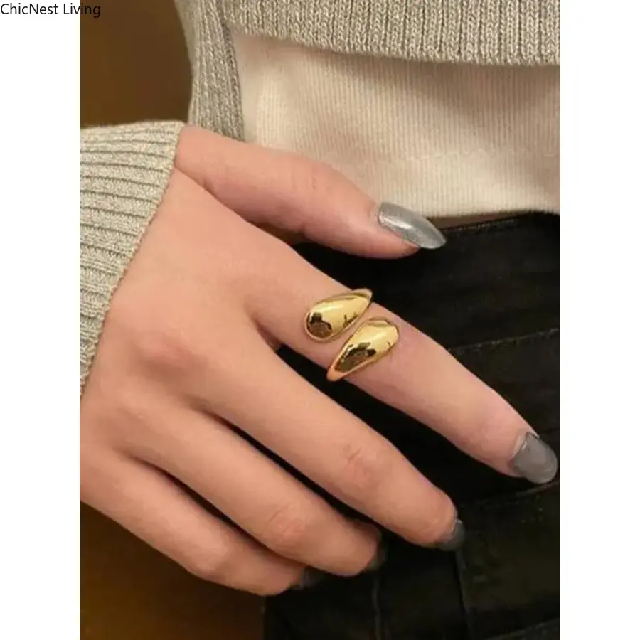 Gold Jewelry Ring, Minimalist Sleek Band with a Timeless, Elegant Design for Everyday Casual Wear, Gold Jewelry Rings