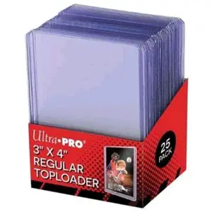 Top loader for sports cards