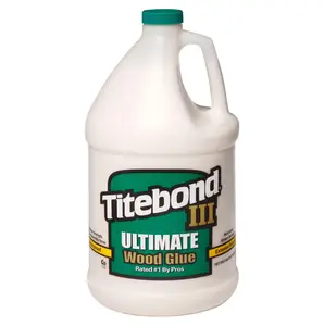 Titebond III Ultimate Wood Glue, Tan, 1 Gallon Jug