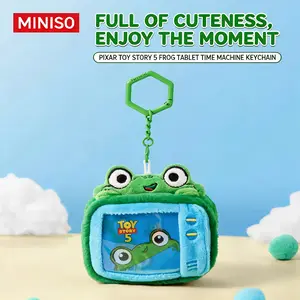 MINISO Disney Toy Story Little Lotus Tablet Keychain Plush Doll, Luggage & Bag Accessory Charm
