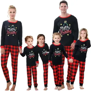 Joyond Christmas Pajamas Family Matching Sets for Unisex Women Men Kids Xmas Long Sleeves Sleepwear Pjs Joyond