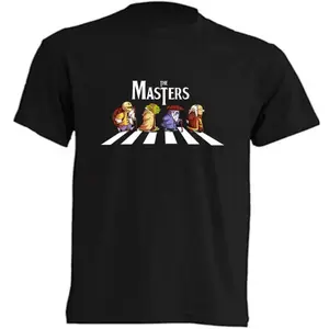 The Masters T-Shirt Short Sleeve  Tubular Fabric Without Side Seams Smooth Point
