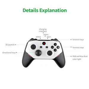 New M88 Game Console: Supports Large-Scale 3D Games, 4K Ultra HD, PS2-Inspired, Wireless Dual Rechargeable Controllers for TV Gaming Hdmi Smartphone Cable