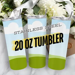 20 OZ STAINLESS STEEL TUMBLER Drinkware Portable