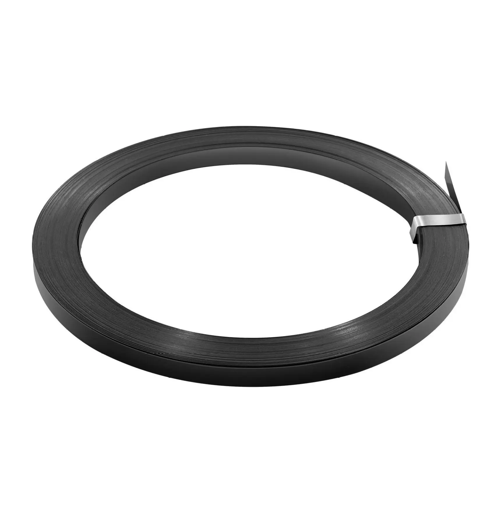 Steel Strapping Coil 3/4x0.02x300ft - Heavy Duty Metal Banding for Pallet Packing, 1710lbs Break Strength, Weatherproof Steel Strap Roll Default