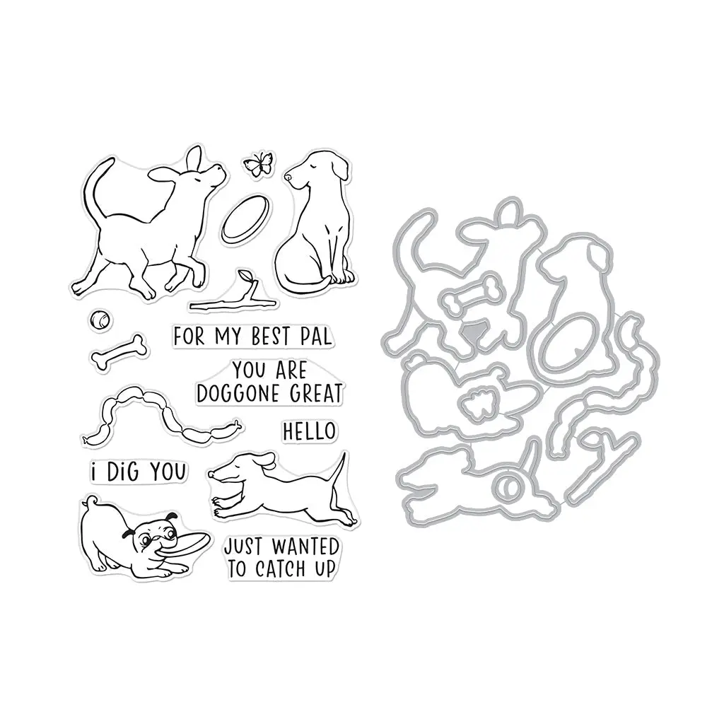 Playful Pets Stamp & Cut