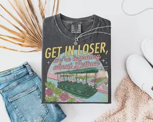 Comfort Colors The Land Epcot Inspired T-Shirt, Get in Loser Theme Park Tee, Matching Family Vacation