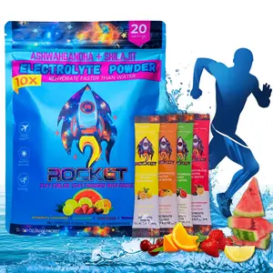 Ultima Replenisher Daily Electrolyte Powder Drink Mix – 20 Stick packs, 10x Rehydration, Hydration Packets – Watermelon, Fruit Punch, Strawberry Lemonade, Lemonade - Keto Friendly, Vegan, Non-GMO, Caffeine Free, Gluten Free