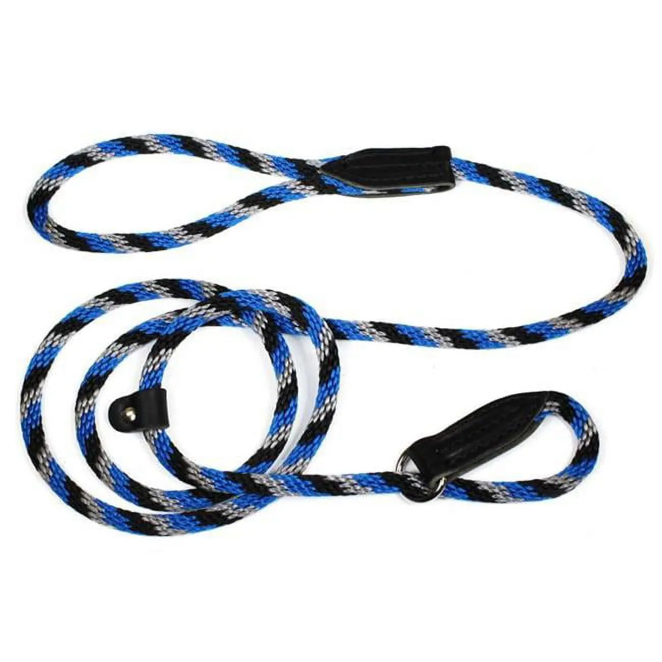 Leather Brothers 3604-59 6 ft. British Slip Loop Rope Leads for Dogs - Pack of 3